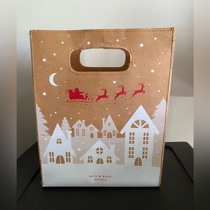 Bath & Body Works Reindeer Sleigh Gift Bag